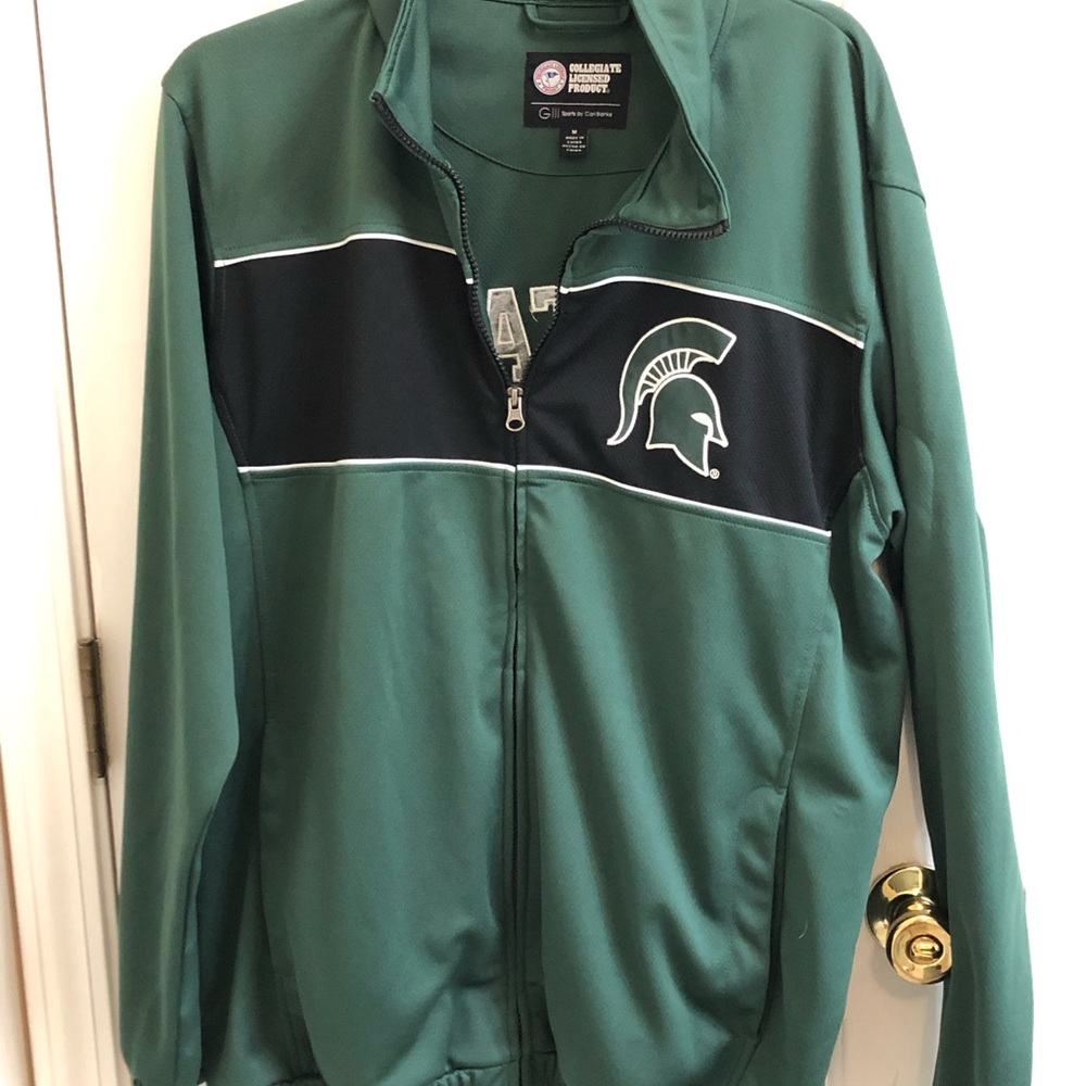Michigan State Spartans Jacket G-3 Carl Banks Med